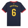 Girona Donny van de Beek #6 Auswärtstrikot 2024-25 Kurzarm